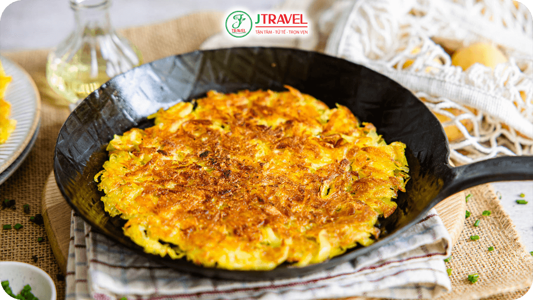 Khoai tây bào chiên kiểu Thụy Sĩ (Rösti)
