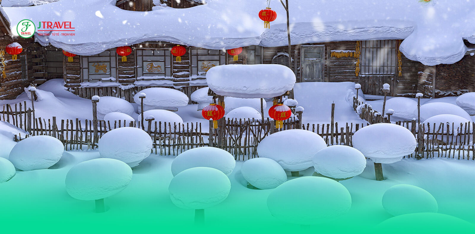 Thời gian có tuyết đẹp nhất ở Làng Tuyết Hương !