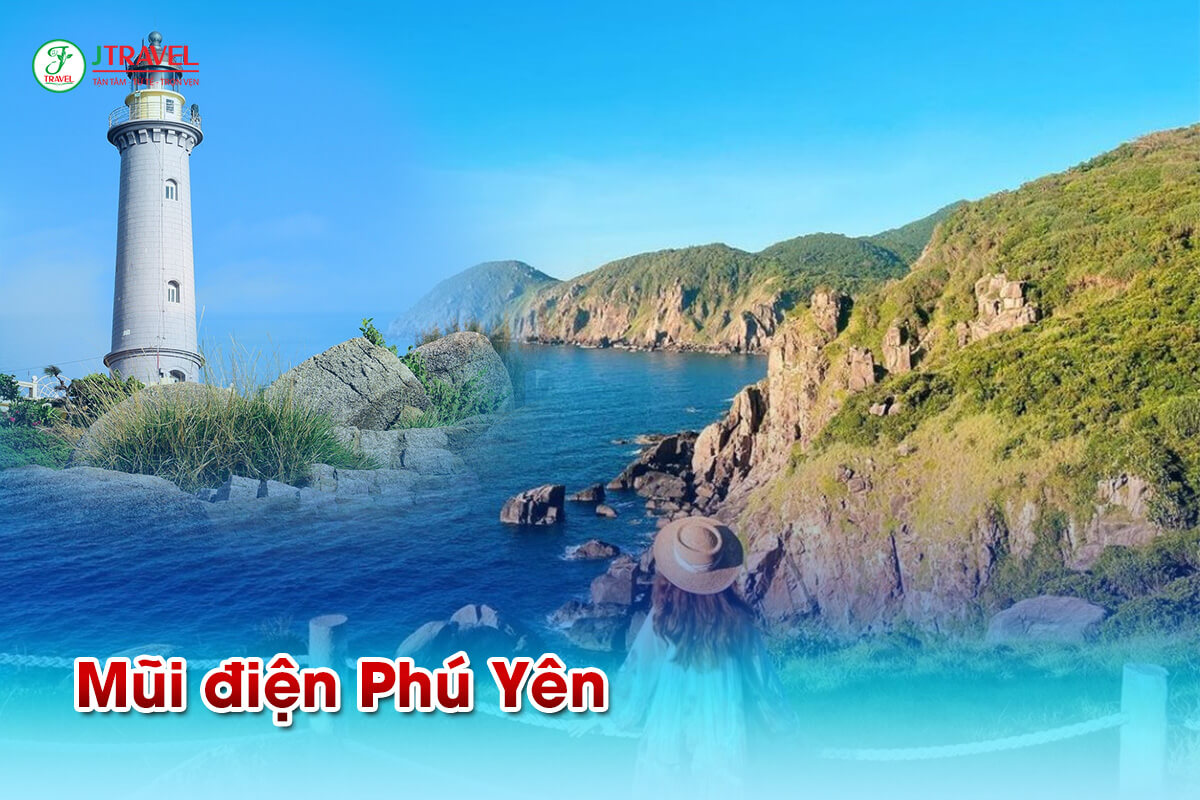 Mũi Điện Phú Yên – bãi biển kết hợp săn bình minh và tắm biển