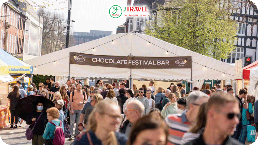 York Chocolate Festival - Lễ hội Socola diễn ra vào tháng 4