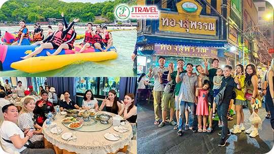 Du khách JTRAVEL tour Thái Lan
