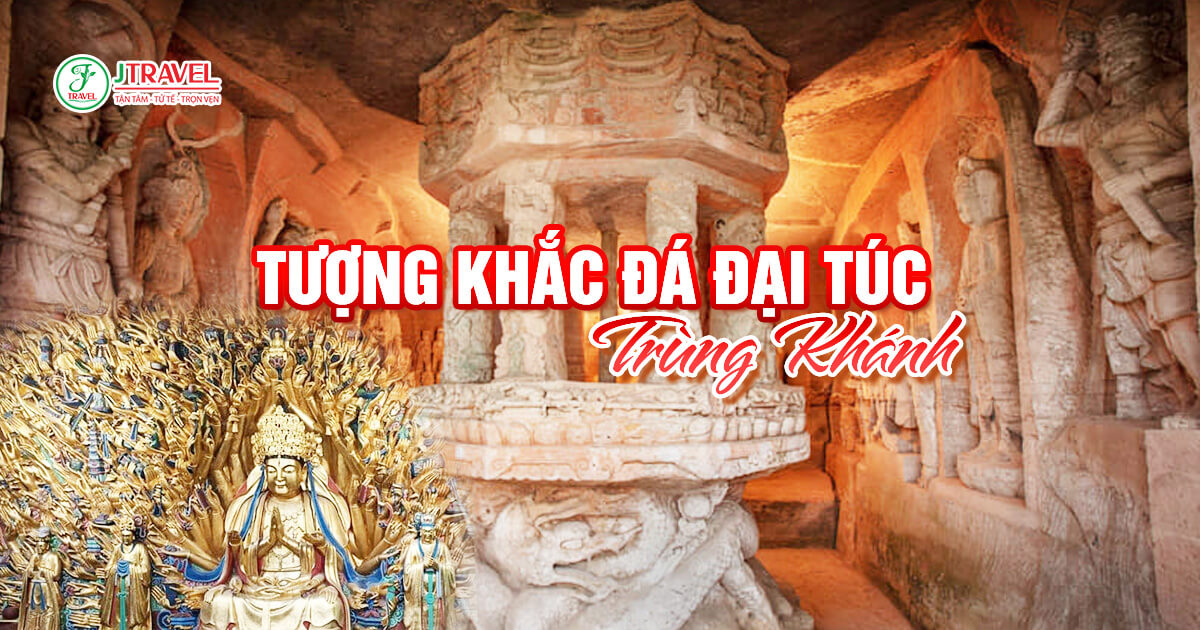 Núi đá Đại Túc (Dazu Rock Carvings) là quần thể di tích điêu khắc đá nổi tiếng của Trung Quốc