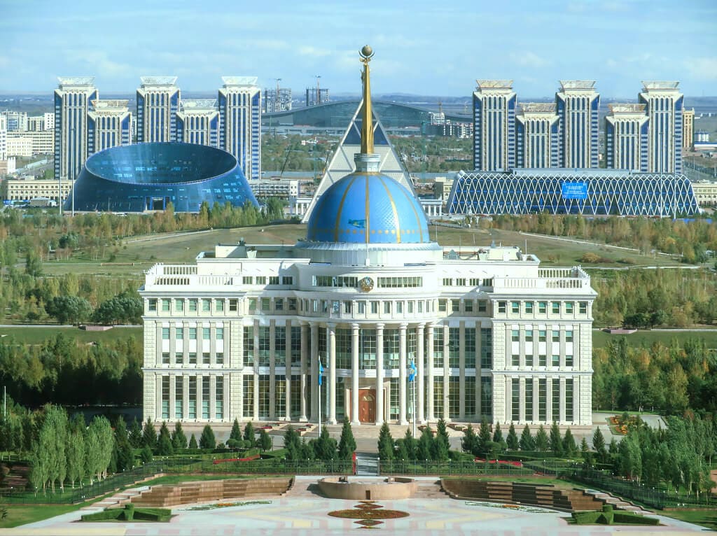 Cung điện Tổng thống Ak Orda - Nơi ở chính thức của Tổng thống Kazakhstan