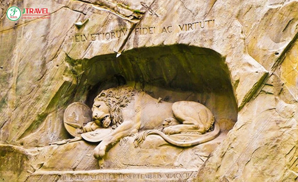 Tượng Sư Tử Đá ở Lucerne