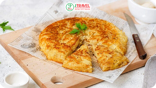 Bánh khoai tây bào chiên – Rösti