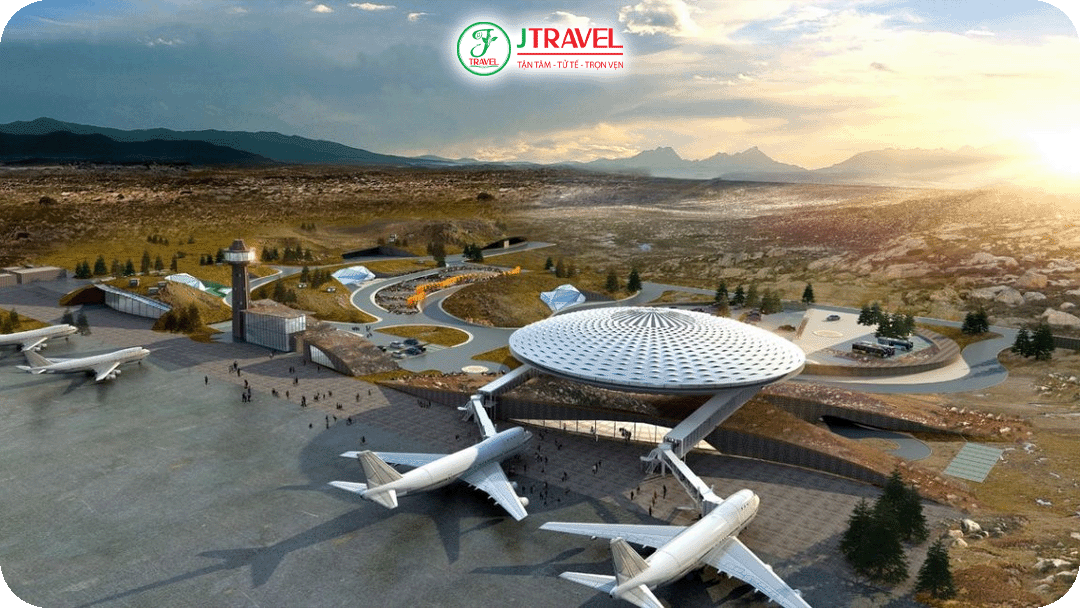 Bạn có thể bay chuyến nối bay nối chuyến để đến Á Đinh