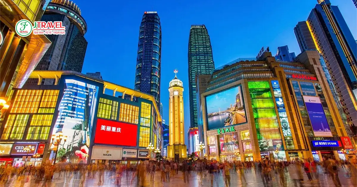 Khu phố Jiefangbei (Giải Phóng Bắc)