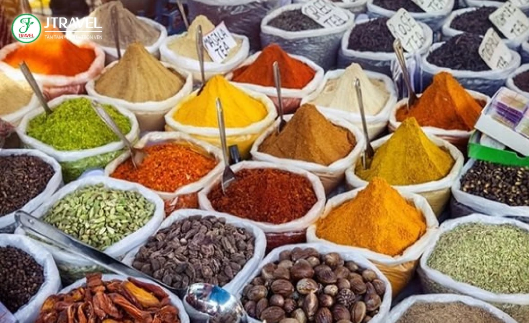 Các loại gia vị đặc trưng trong ẩm thực Pakistan