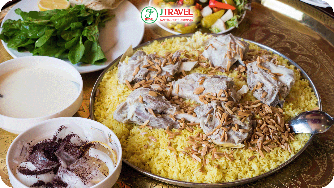 Ẩm thực truyền thống Trung Đông đặc sắc ở Jordan