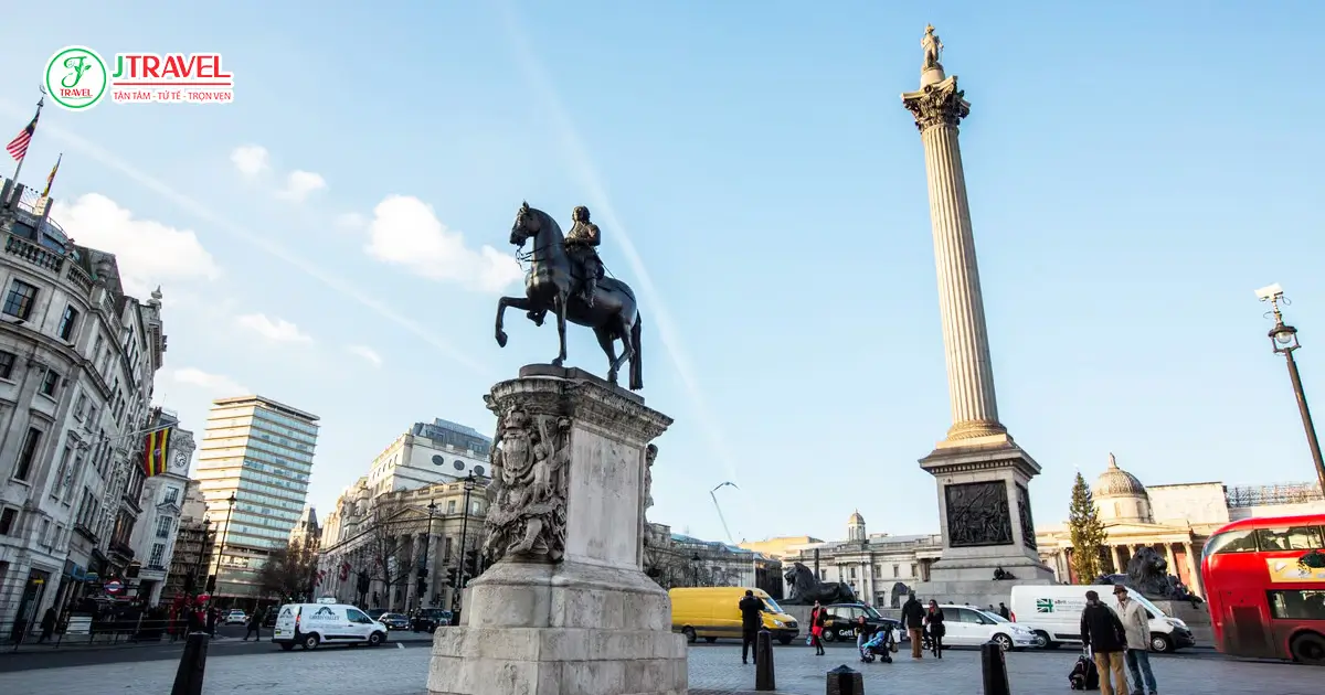  Trafalgar Square đã chứng kiến nhiều dấu mốc lịch sử