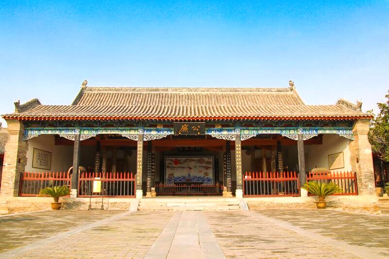 Khu vực nhà lao tại Phủ Khai Phong