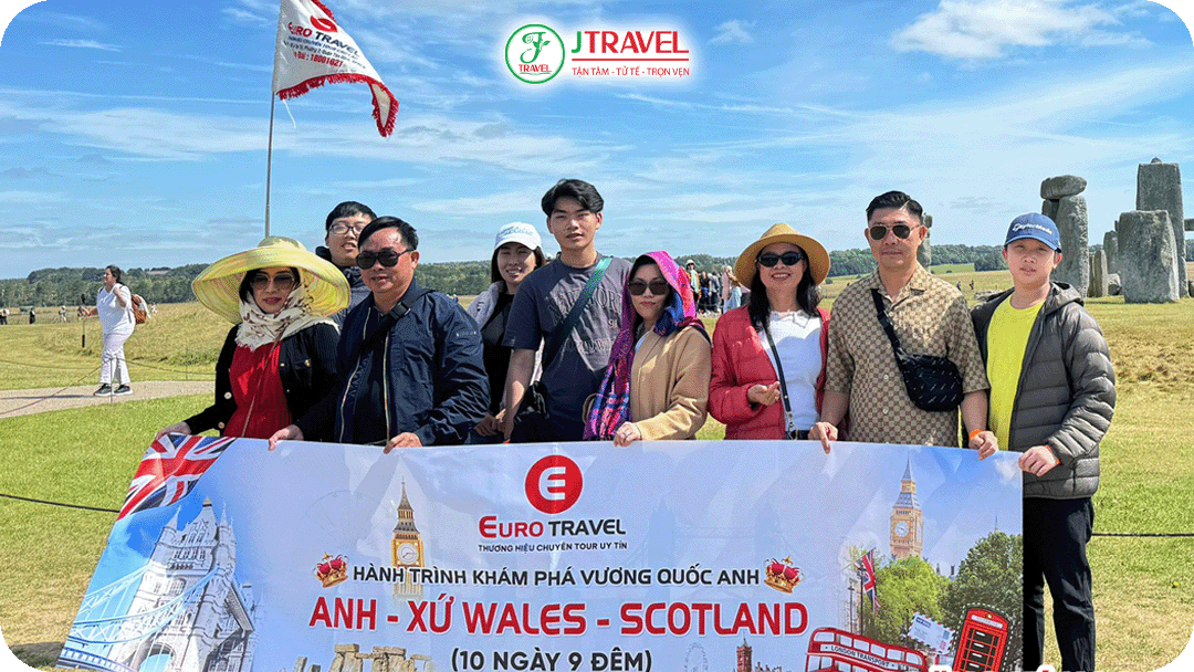Tour Anh Quốc 10 ngày 9 đêm của Euro Travel