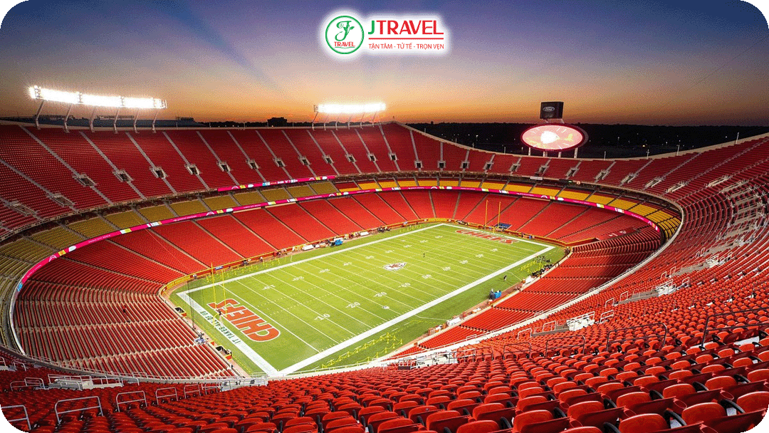Sân vận động Arrowhead - một trong 16 sân tổ chức World Cup 2026