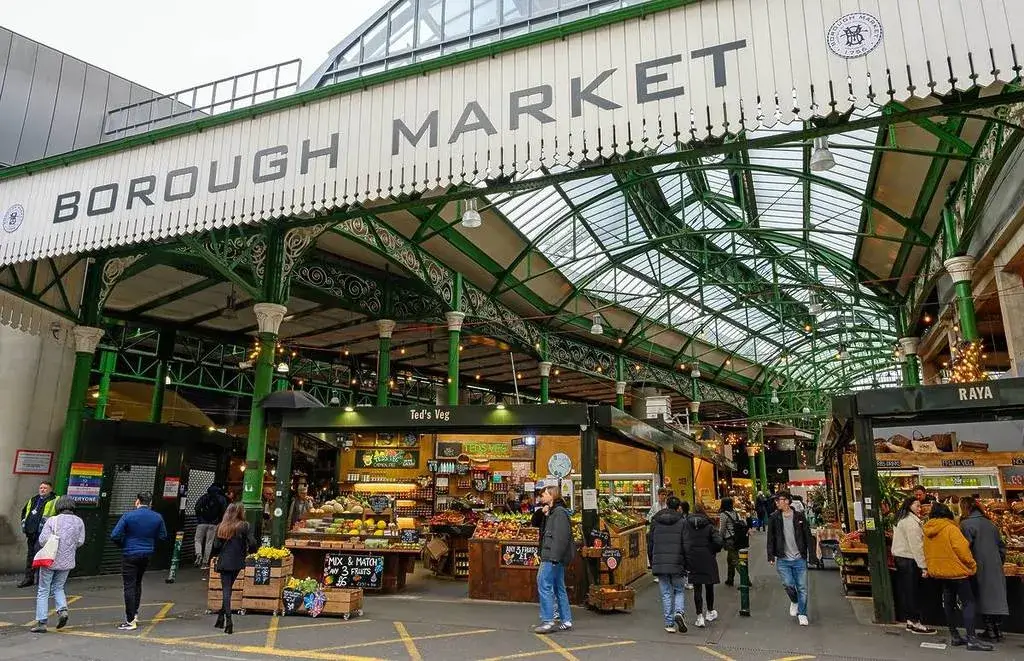 Chợ Borough Market (ảnh internet)