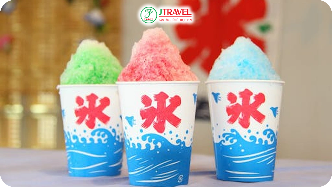 Đá bào Kakigori - món ăn giải nhiệt nổi tiếng tại Nhật