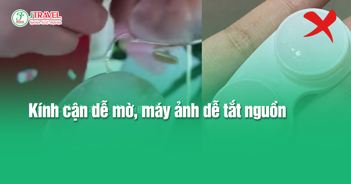 Kính cận dễ mờ, máy ảnh dễ tắt nguồn