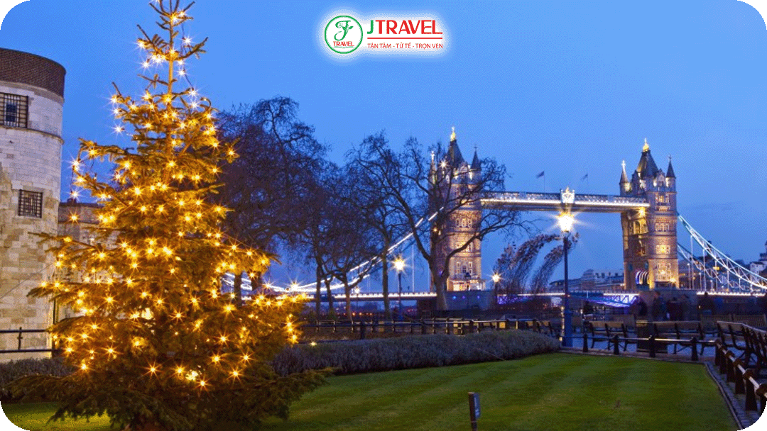 Mùa Giáng sinh nước Anh – lung linh trong không khí cổ điển