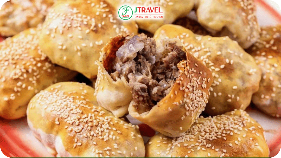Bánh bao nướng Tân Cương – Món ăn sáng đặc trưng