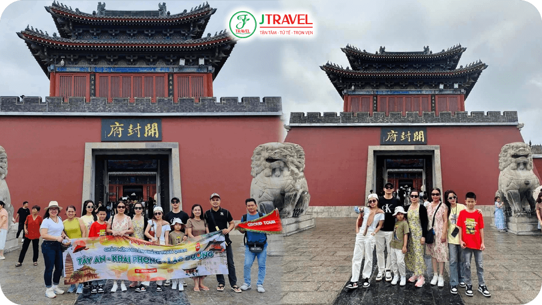 J Travel đồng hành cùng du khách Tour Tây An - Khai Phong - Lạc Dương