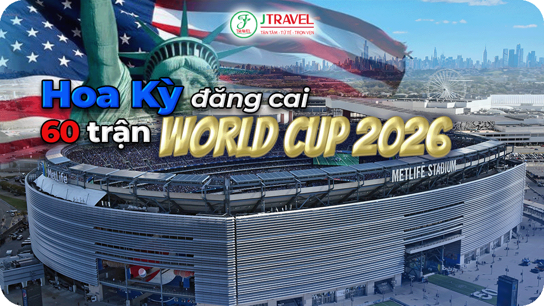 Hoa Kỳ đăng cai 60 trận đấu World Cup 2026 bao gồm cả khai mạc và chung kết