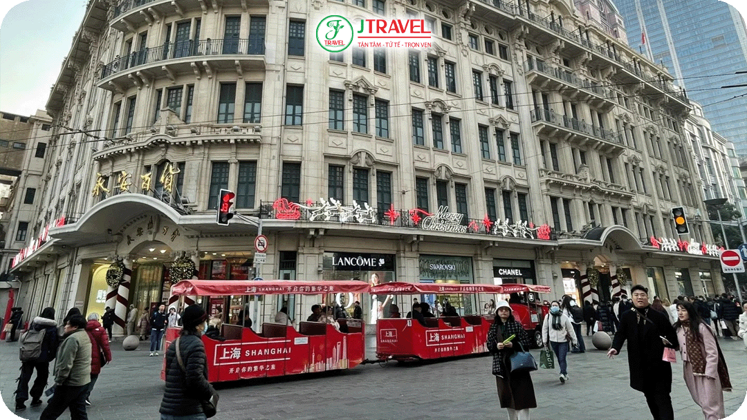 Phố Nam Kinh – thiên đường mua sắm tại Thượng Hải