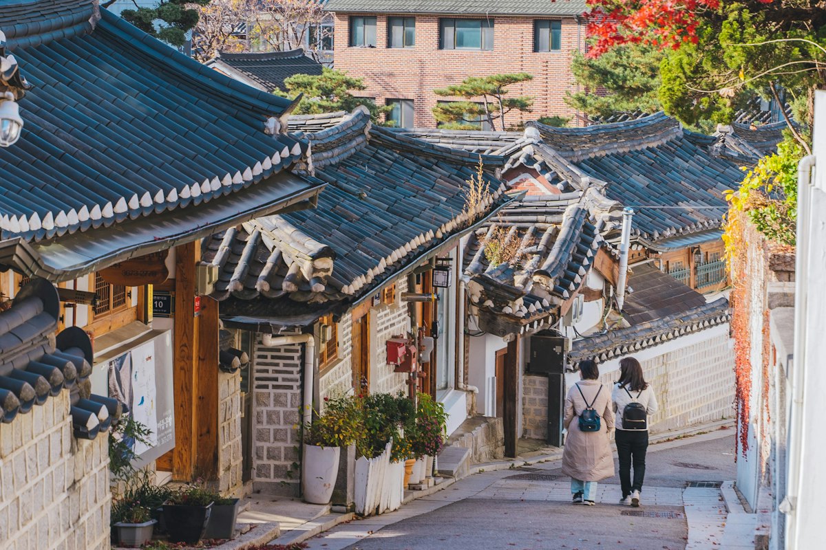 Mái ngói Hanok giữa lòng Seoul