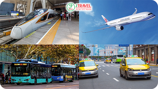 Cách di chuyển ở Trung Quốc như thế nào