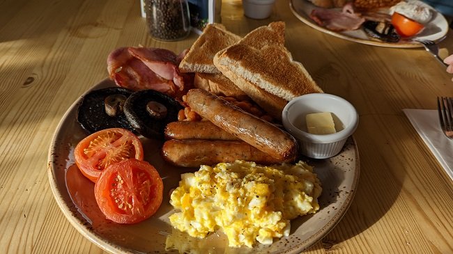 Full English Breakfast-Bữa sáng đầy đủ kiểu Anh (nguồn internet)