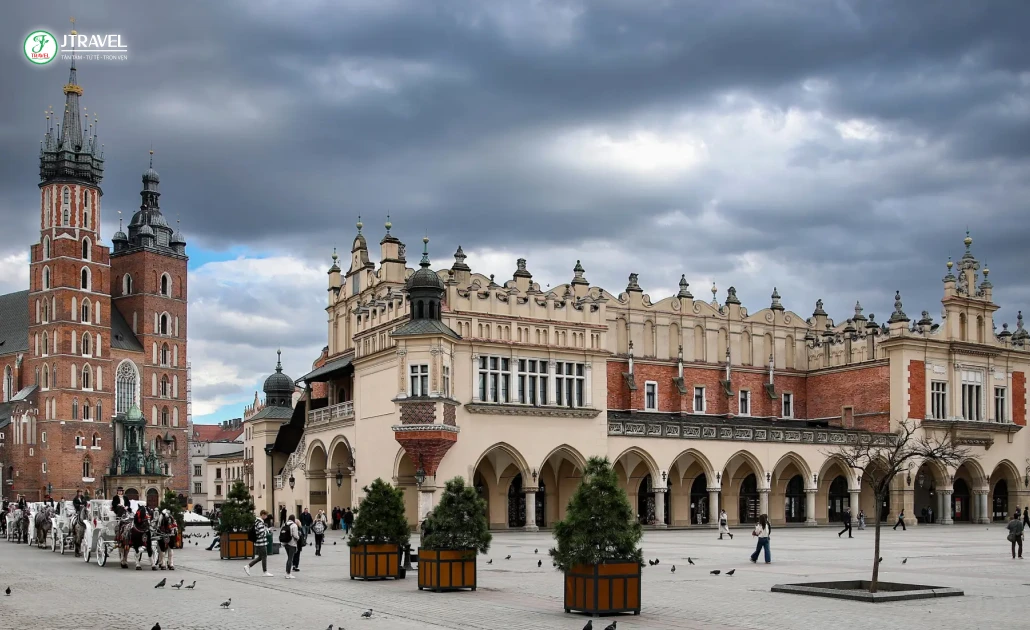 Krakow thành phố cũ từng là kinh đô Ba Lan 