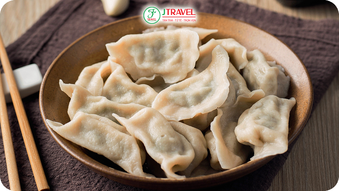 hông thể nói đến mùa đông Trung Quốc mà bỏ qua sủi cảo (Jiaozi)