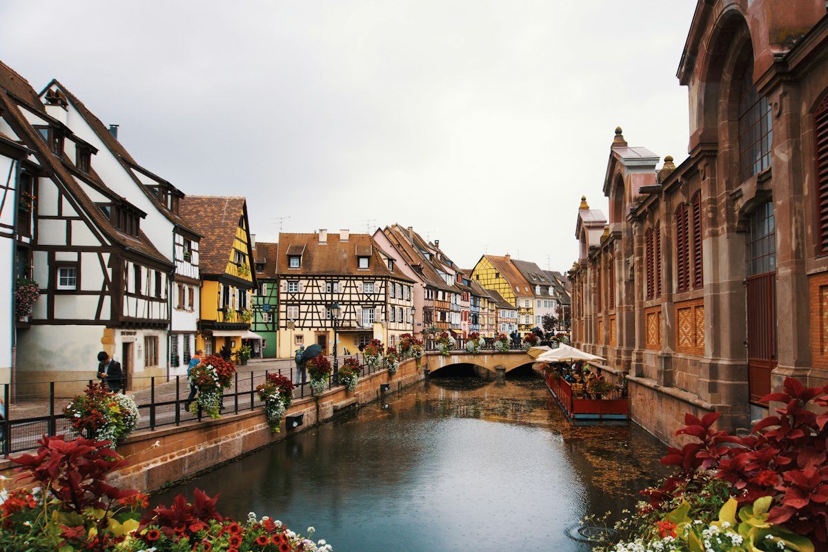 Khu Little Venice bên dòng kênh ở Colmar