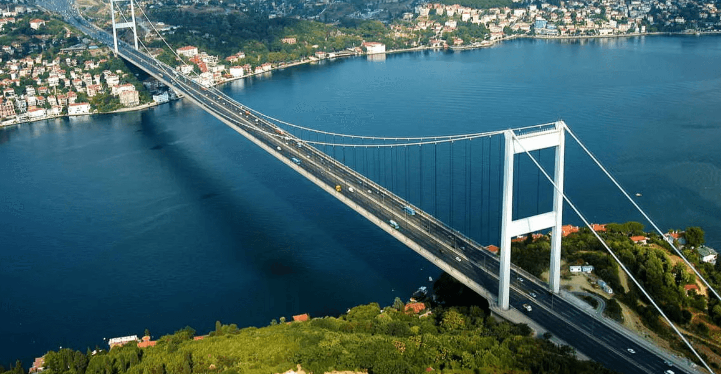 Cầu Bosphorous - Cầu treo lục địa Á Âu