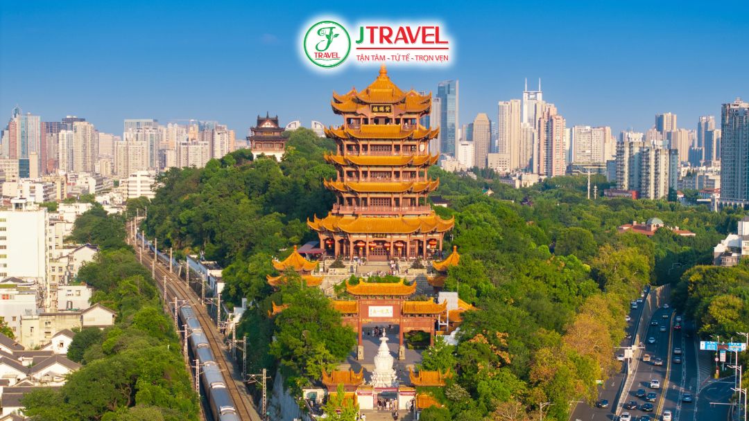 Hoàng Hạc Lâu một trong tứ đại danh lâu Trung Hoa