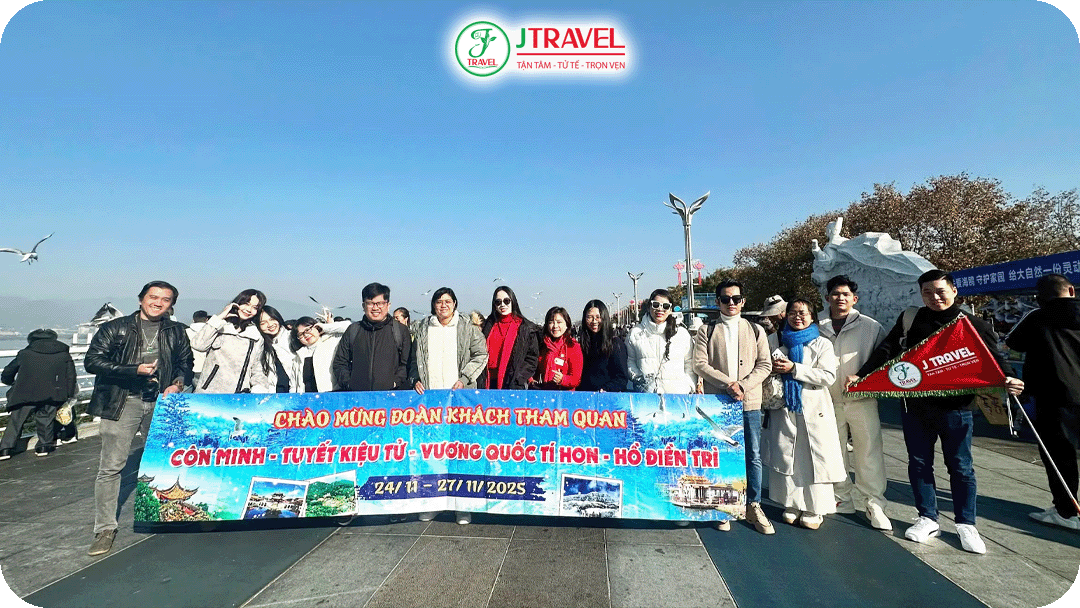 Hồ Điền Trì – một trong những biểu tượng của Côn Minh