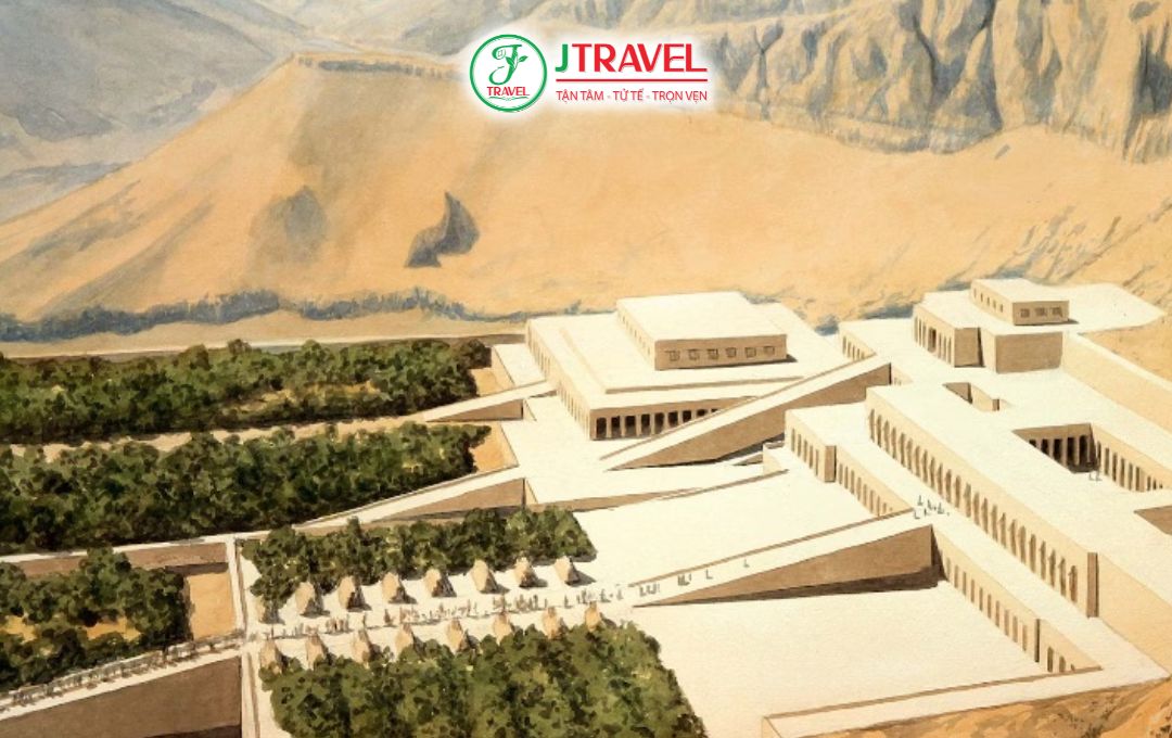 Kiến trúc Đền Hatshepsut có gì đặc biệt