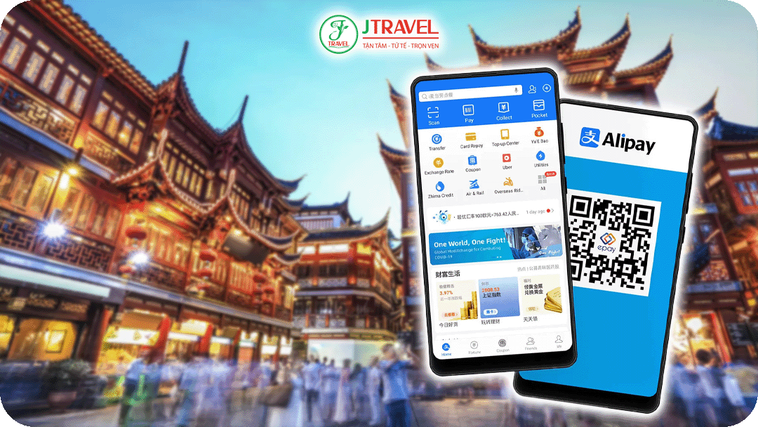 Alipay – Ứng dụng quan trọn khi đi Trung Quốc