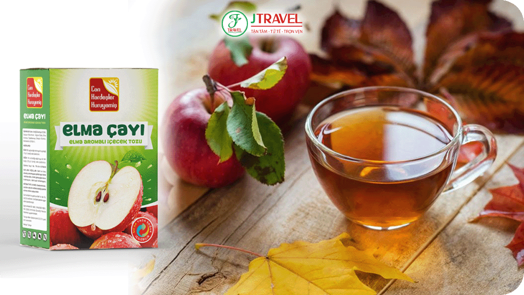 Trà táo - Thức uống truyền thống ngọt dịu, gắn liền văn hóa trà Thổ Nhĩ Kỳ
