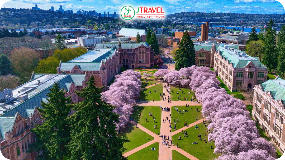 Mùa xuân Hoa Kỳ mát mẻ nhưng luôn mang cảm giác ấm áp