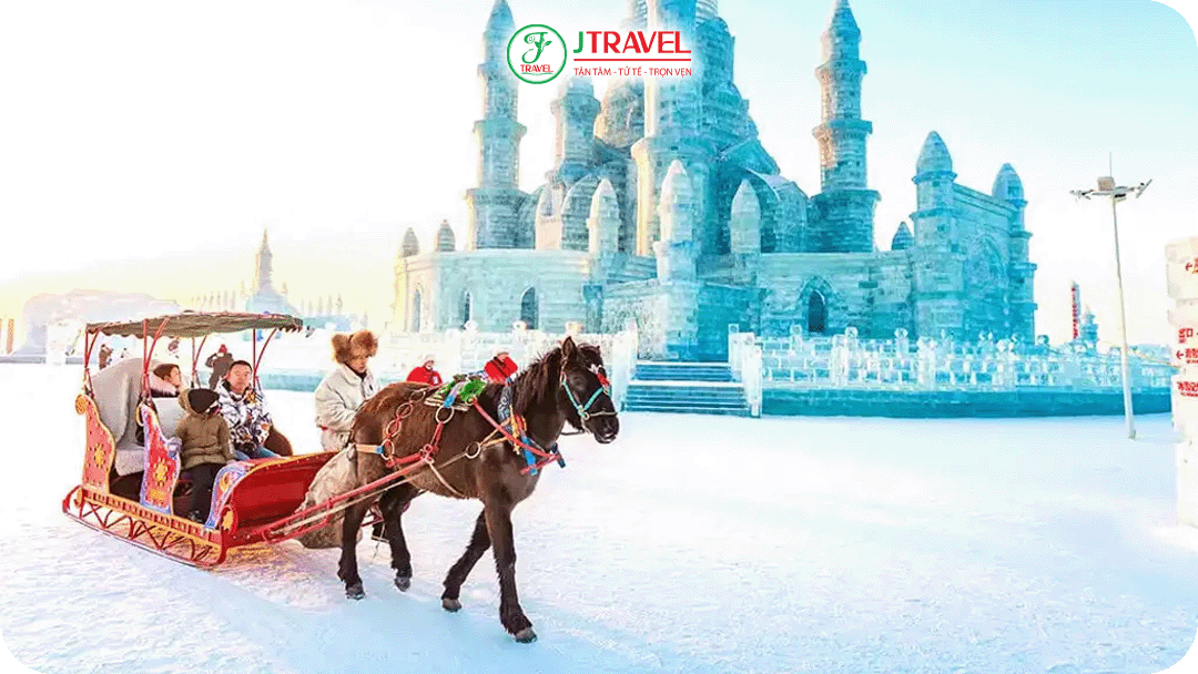 Tour No Shopping Cáp Nhĩ Tân mùa đông cùng J Travel