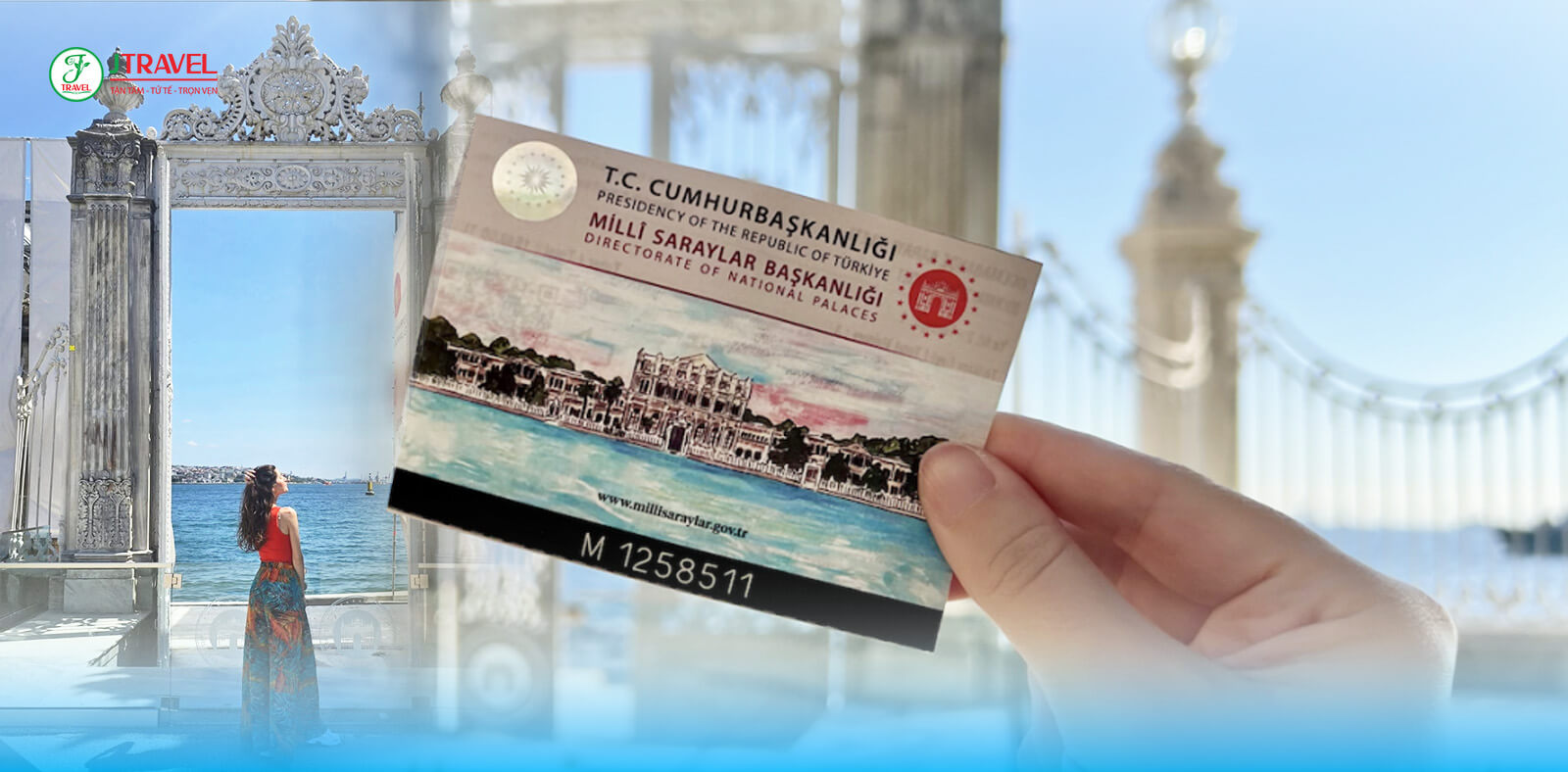 Check in Dolmabahce Palace jtravel
