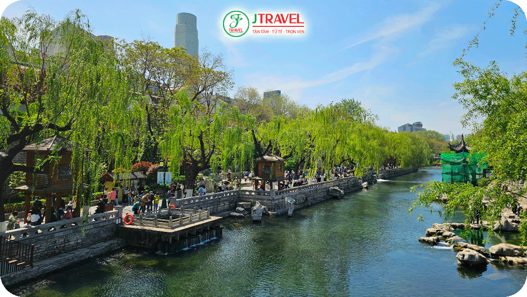 Tiết trời mát mẻ, không khí trong lành của Sơn Đông vào mùa xuân