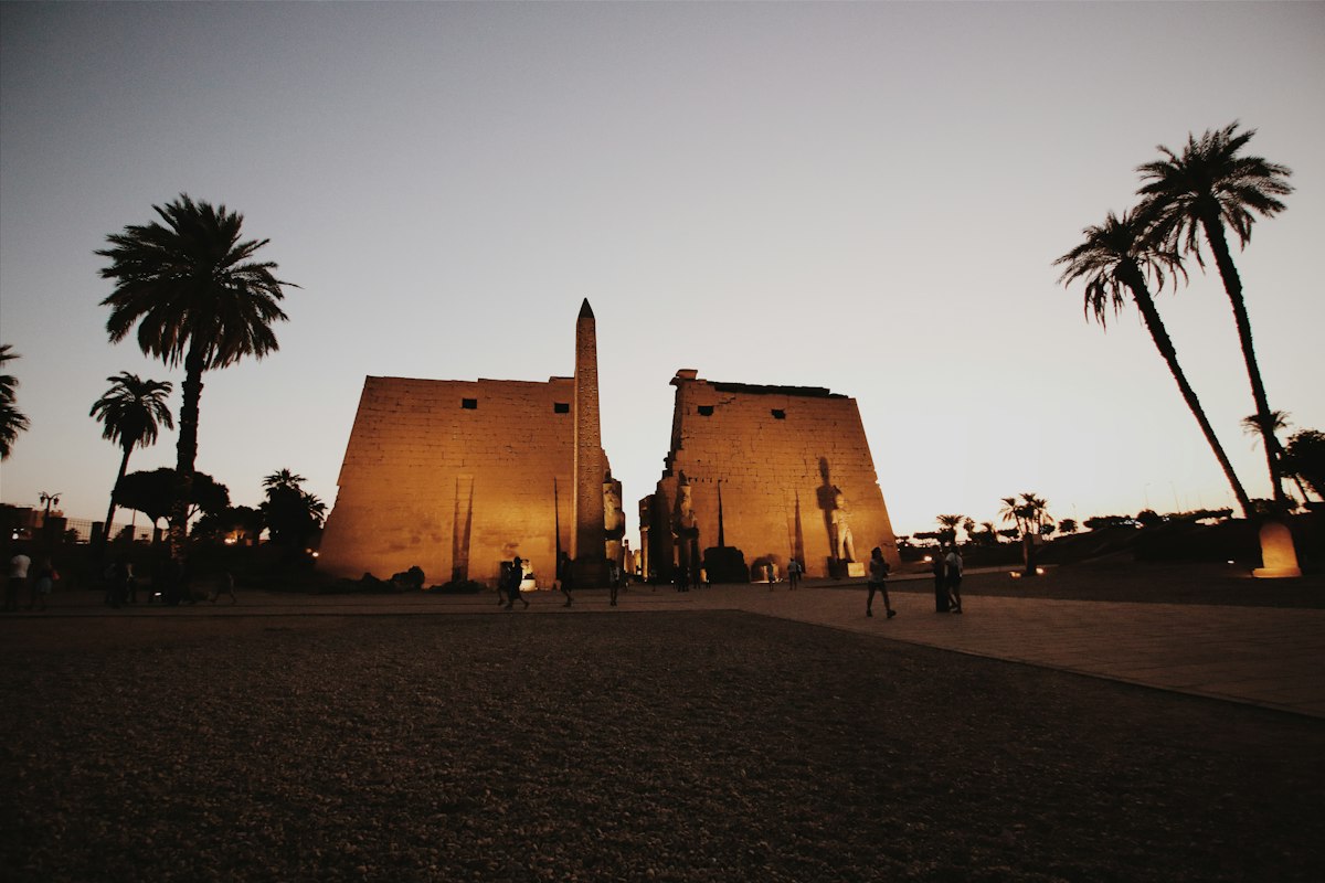 Đền Luxor lúc chiều tà
