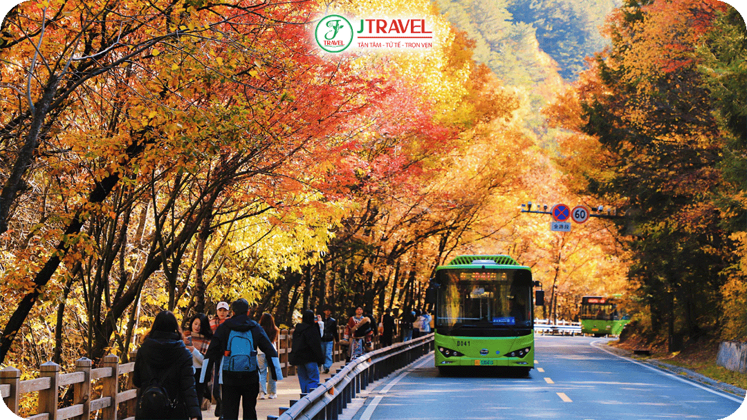 Mùa thu được xem là thời điểm đẹp nhất để du lịch Cửu Trại Câu