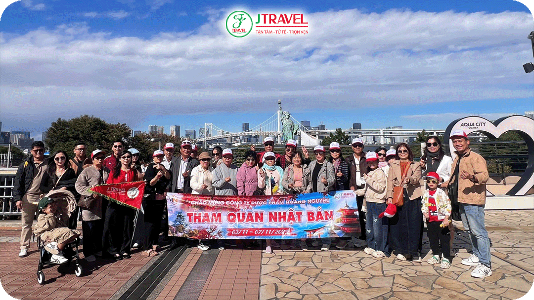 Tour Nhật Bản J Travel - Chất lượng tốt, Hướng dẫn viên chuyên tuyến