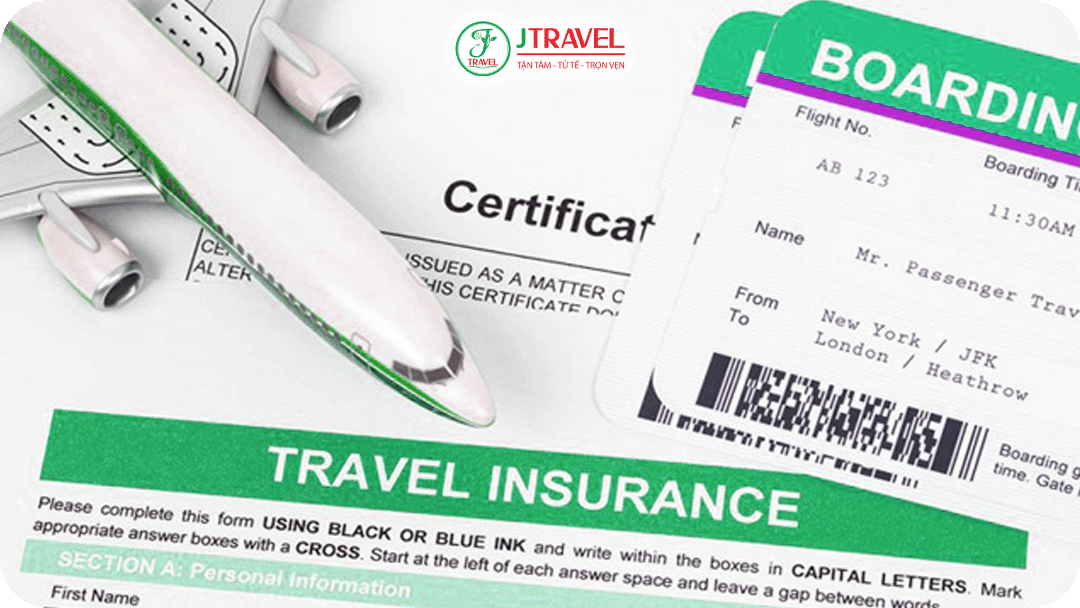Tour bao gồm bảo hiểm du lịch quốc tế theo tiêu chuẩn