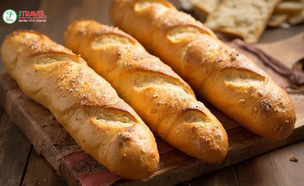 Baguette xuất hiện trong hầu hết bữa ăn hằng ngày của người Pháp