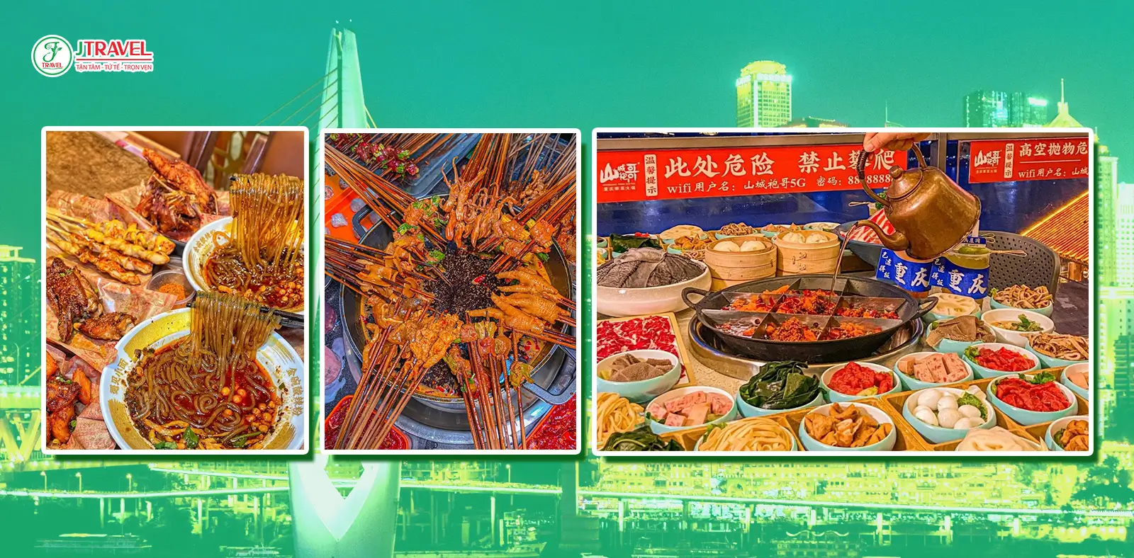 Ăn gì ở khu vực quanh Hồng Nhai Động?