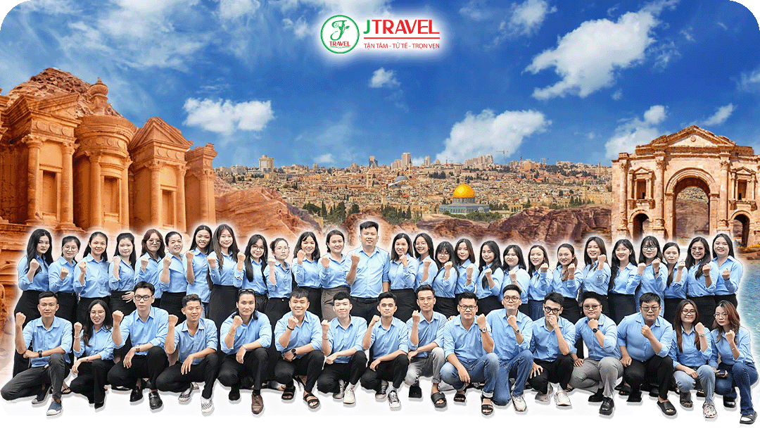 J Travel - Công ty tổ chức tour Jordan uy tín, chất lượng hàng đầu