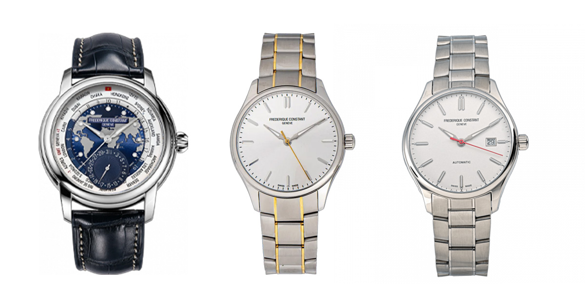 Một số mẫu đồng hồ Frederique Constant