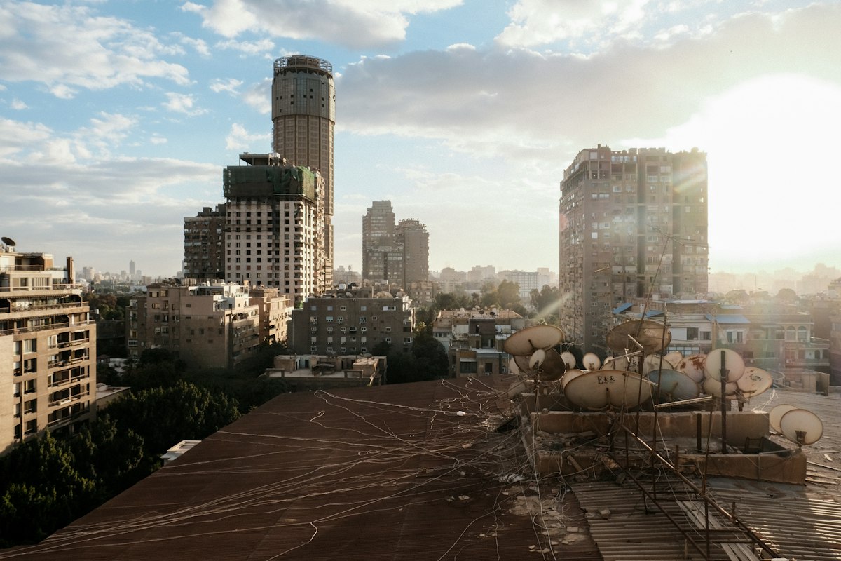 Toàn cảnh thủ đô Cairo nhìn từ trên cao